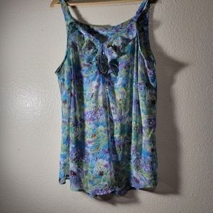 Avenue Tank Top  Floral Print